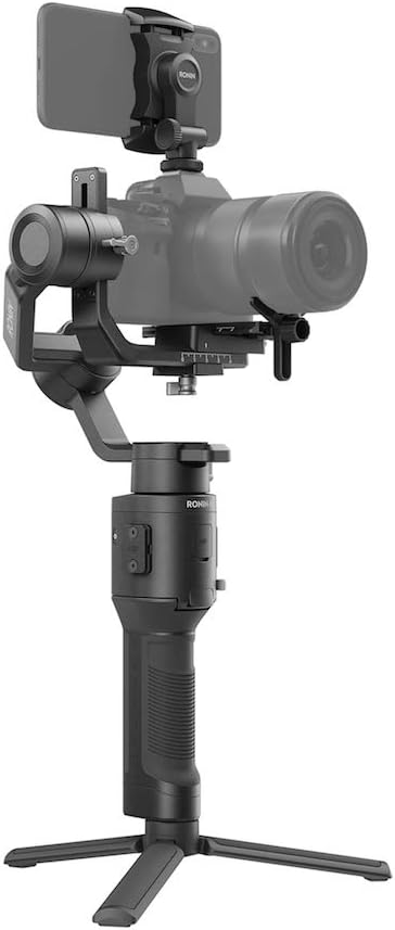 DJI Ronin-SC – Camera Stabilizer, 3-Axis Handheld Gimbal for DSLR and Mirrorless Cameras, Up to 4.4lbs Payload, Sony, Panasonic Lumix, Nikon, Canon, Lightweight Design, Cinematic Filming, Black