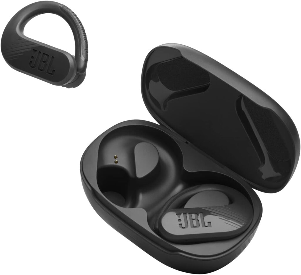 JBL Endurance Peak 3 – True Wireless Headphones (Black), Small