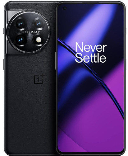 OnePlus 11 5G | 16GB RAM+256GB | Dual-SIM | Titan Black | US Factory Unlocked Android Smartphone | 5000 mAh battery | 80W Fast charging | Hasselblad Camera | 120Hz Fluid Display | 4nm Processor