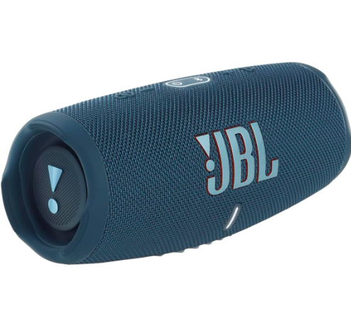 JBL CHARGE 5 – Portable Waterproof (IP67) Bluetooth Speaker with Powerbank USB Charge out, 20 hours playtime, JBL Partyboost (Blue)