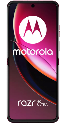 Motorola Razr 40 Ultra Dual-Sim 512GB ROM + 12GB RAM (GSM Only | No CDMA) Factory Unlocked 5G Smartphone International Version – (Viva Magenta)