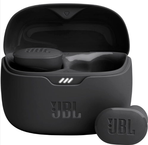 JBL Tune Buds – True wireless Noise Cancelling earbuds, JBL Pure Bass Sound, Bluetooth 5.3, 4-Mic technology for Crisp, Clear Calls, Up to 48 hours of battery life, Water and dust resistant (Black)