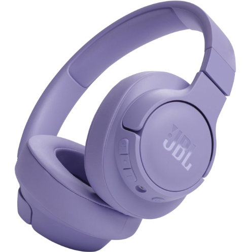 JBL Tune 720BT – Wireless Over-Ear Headphones with JBL Pure Bass Sound, Bluetooth 5.3, Up to 76H Battery Life and Speed Charge, Lightweight, Comfortable and Foldable Design (Purple)