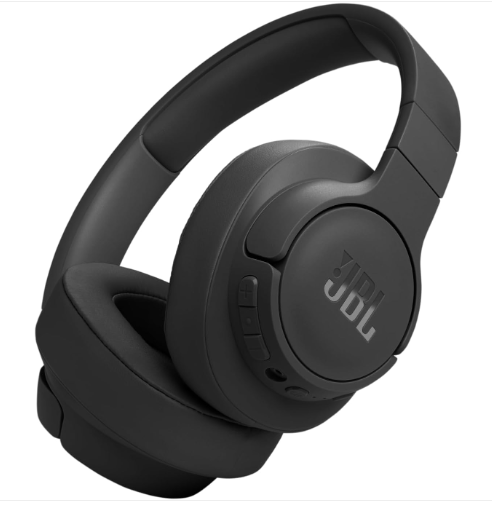 JBL TUNE 770NC – Adaptive Noise Cancelling with Smart Ambient Wireless Over-Ear Headphones, Bluetooth 5.3, Up to 70H battery life with speed charge, Lightweight, comfortable & foldable design (Black)