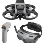 DJI Avata Explorer Combo, First-Person View Drone with Camera 4K, Super-Wide 155° FOV, Includes New RC Motion 2 and Goggles Integra Black, FAA Remote ID Compliant